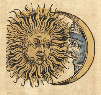 medieval sun and moon